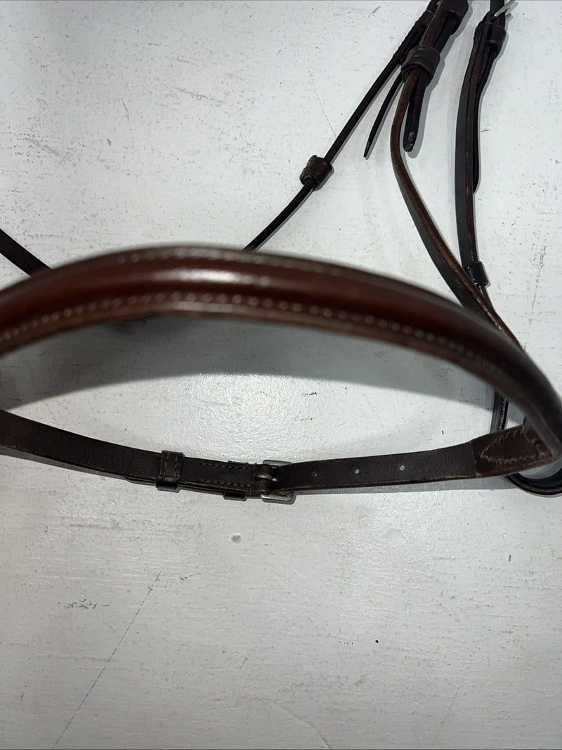 New Tough 1 EQUIROYAL Brown Cob English Bridle #21-9555 BB-38
