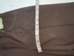 New Vintage Brown H Bar C Polyester Pants #MR477 SS-48