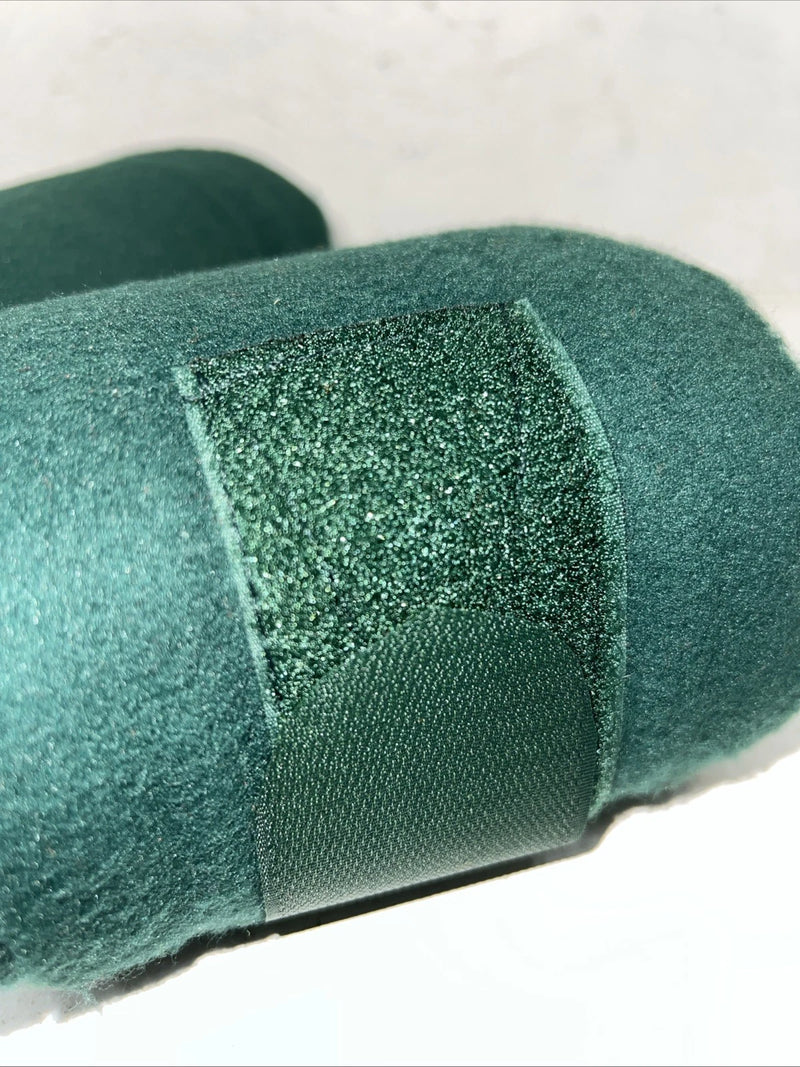 New Tough 1 Fleece Green Polo Wraps HH-5