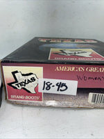 New Women’s White Texas Brand Cowboy Boots. L 198917 7 M. 18-45