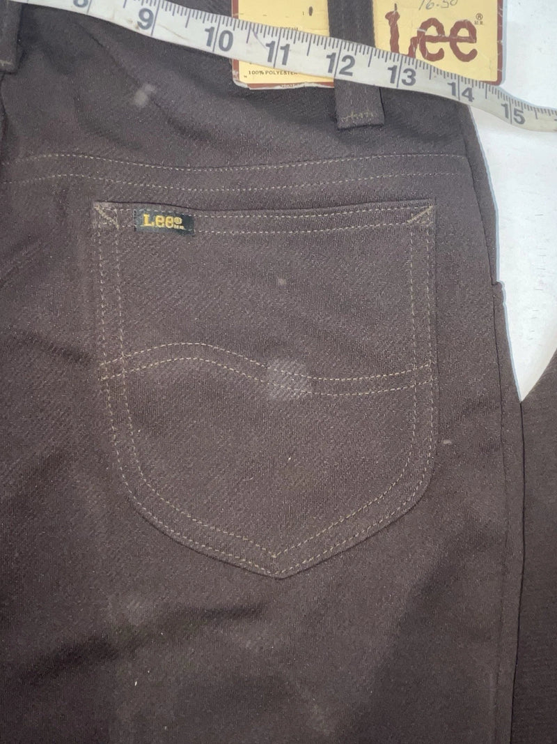 New Vintage Brown Lee Polyester Pants #2004021 OO-60