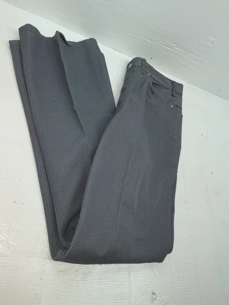 New Vintage Black Speckled Polyester Pants #2624 3A-60