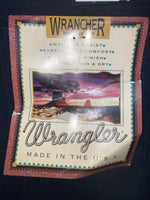 New Vintage Blue Wrangler Polyester Pants #82NU SS-20