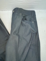 New Vintage Black Speckled Miller Polyester Pants #2624 3A-80