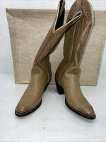 New Women’s Tan Kenny Rodger’s Cowboy Boots. 40508 6 M. 20-96