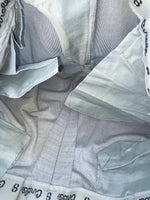 New Vintage Gray Circle S Polyester Pants #7942 OO-24