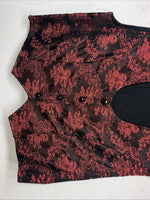 New Women’s 1849 Authentic Ranchwear Red Western Show Vest Medium WW-77
