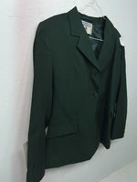 New Women’s Comfort Riders Green Hunt Meister Riding Coat 14R CC-603