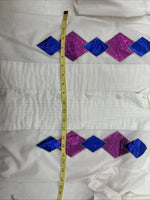 New Women’s Broadway White Designed Long Sleeve Button Up Size Small YY-127