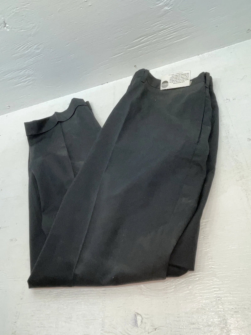 New Vintage Black Lee Polyester Pants #7429 XX-67