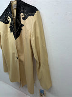 New Women’s 1849 Authentic Ranchwear Yellow Show Jacket 2XL #77872 RR-25