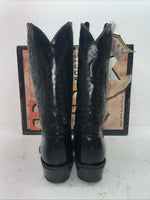 New Men’s Black Texas Brand Cowboy Boots. 5300 10.5 10 1/2 E E. 7-81