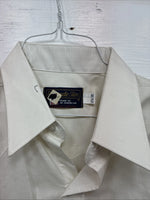 New Men’s Panhandle Off White Long Sleeve Pearl Snap XL J-34
