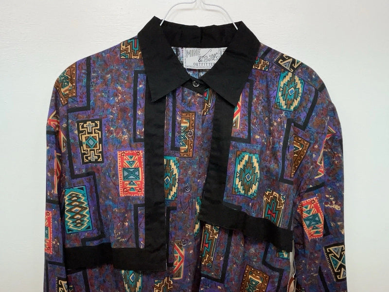New Men’s Multi Color Mine & Bill’s Outfitters Long Sleeve Button Up S 3B-106
