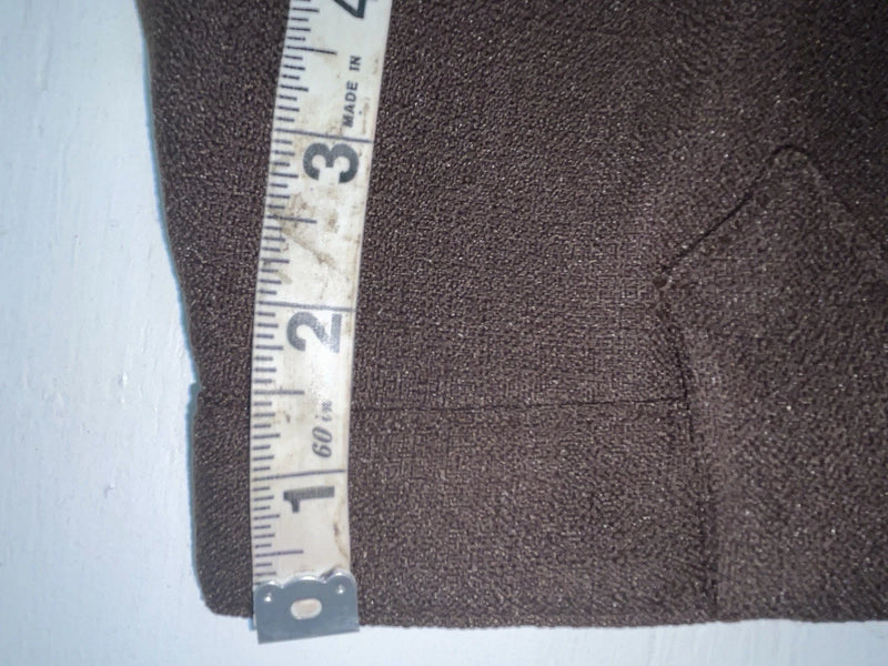 New Vintage Brown Panhandle Slim Polyester Pants VV-26