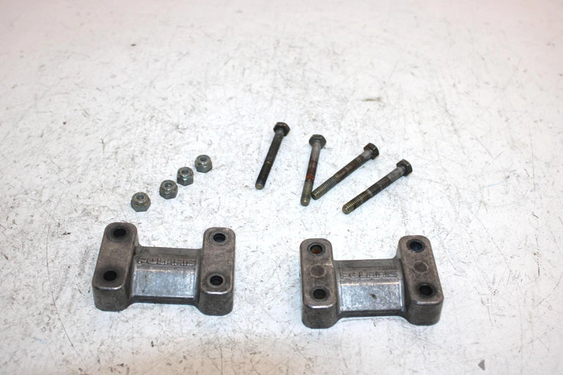 2001 Polaris Magnum 500 Oem Handlebar Clamp Mount W/Bolts 2200774 AP121