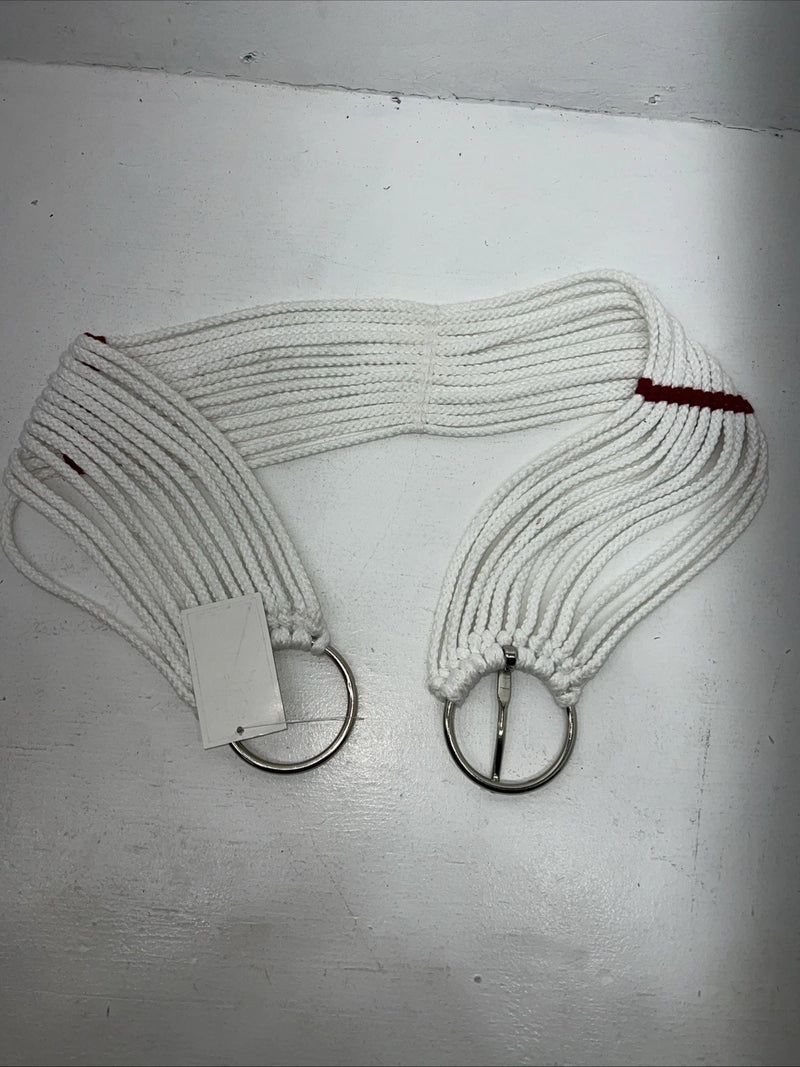 New White Red Tough 1 Mohair Draft 46” Cinch #59-1246 U-20