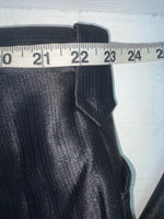 New Vintage Black Circle S Polyester Pants #CP5091 VV-22