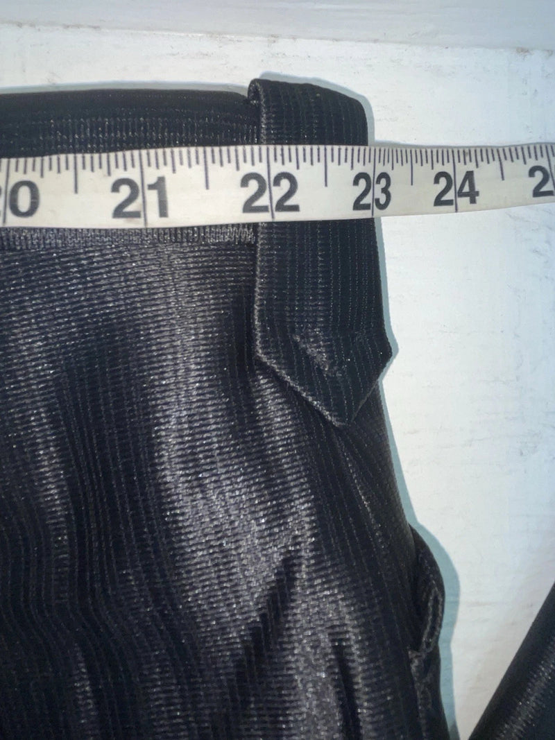 New Vintage Black Circle S Polyester Pants #CP5091 VV-22