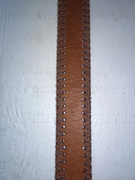 New Brown Genuine Leather Dingo Weaved 28” Belt #4591 JJ-109