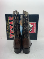 New Men’s Brown Texas Brand Cowboy Boots. 5513 10 D. 6-72