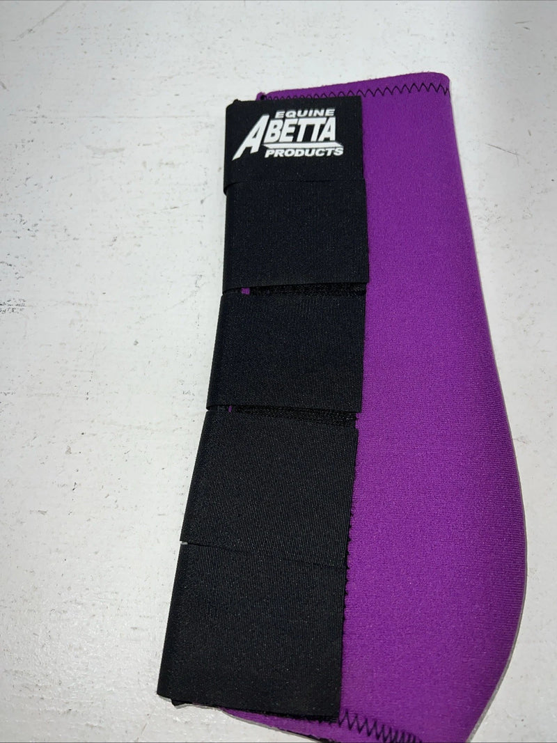 New Purple ABetta Gallop Horse Splint Boots HH-8