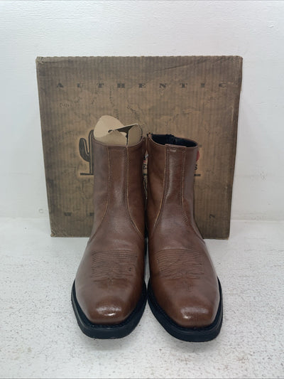 New Men’s Brown Laredo Cowboy Boots. 28 5724 9.5 9 1/2 E E. 3-67