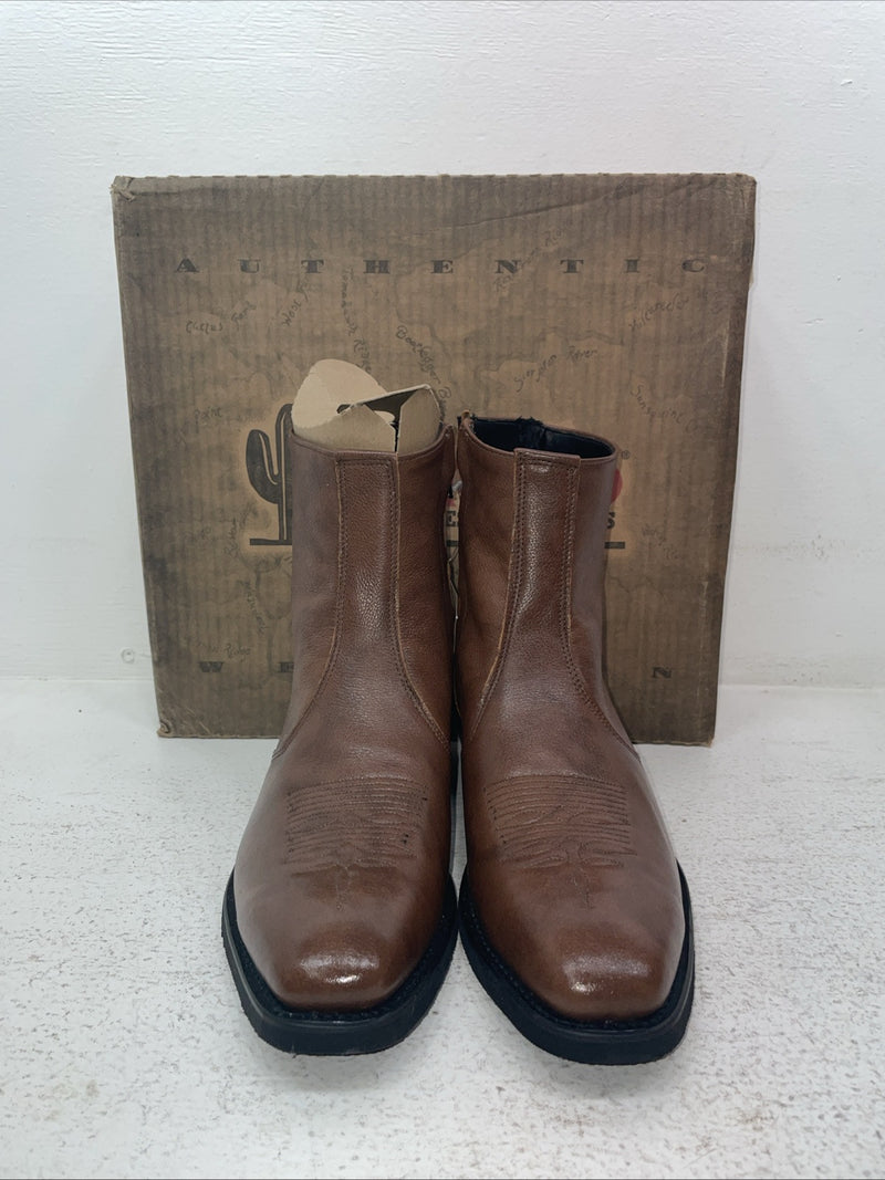 New Men’s Brown Laredo Cowboy Boots. 28 5724 9.5 9 1/2 E E. 3-67