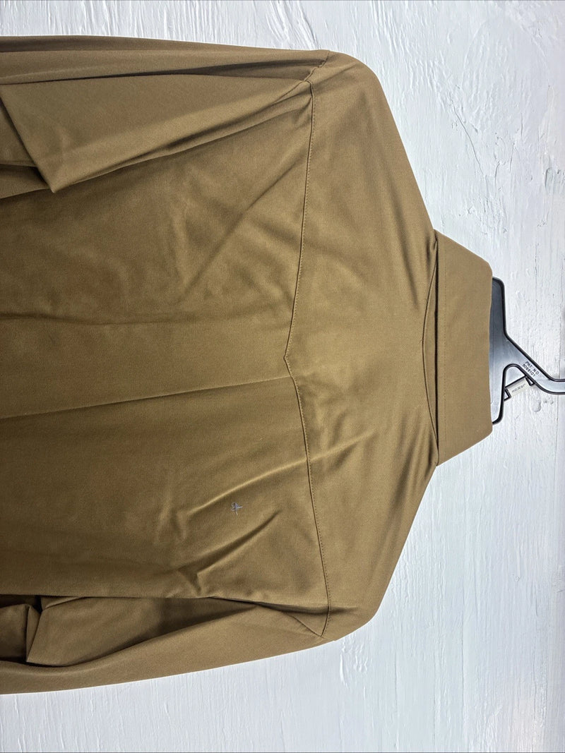 New Men’s Panhandle Slim Green Long Sleeve Pearl Snap 16.5 Large CC-31