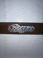 New Brown Genuine Leather Nocona 30” Belt #993015044 JJ-146