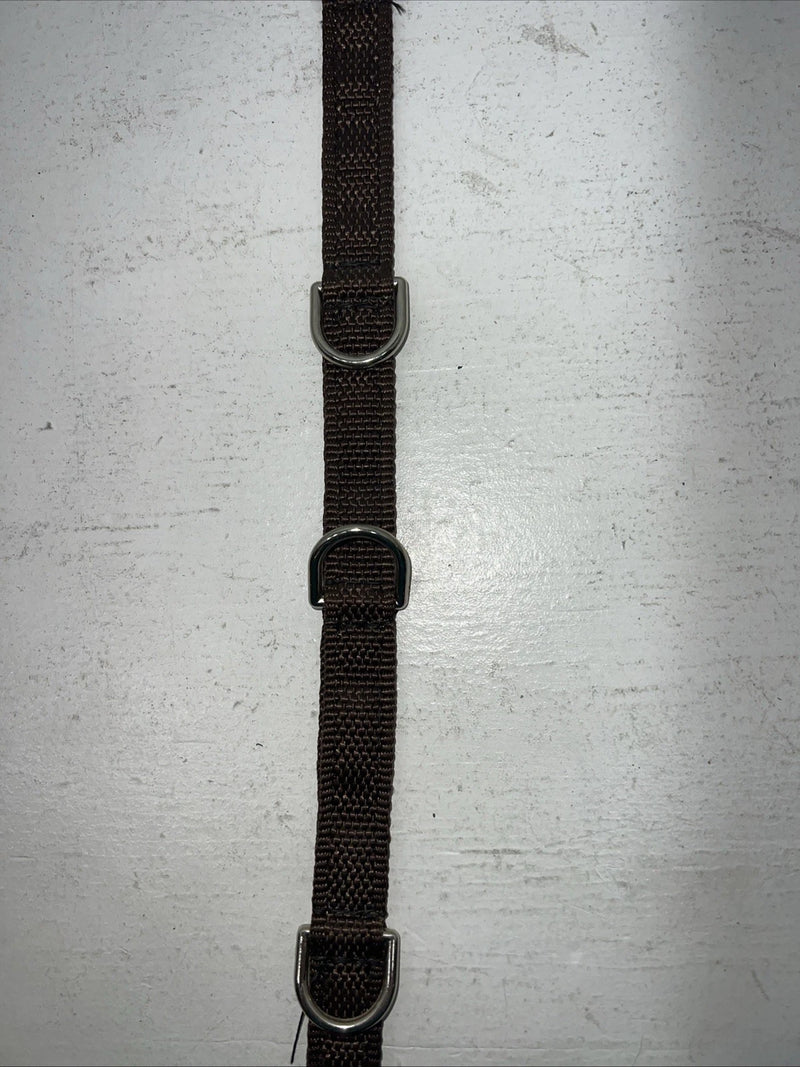 New Brown Nylon CRUMP German Martingale #Co2018-0200 Y-12