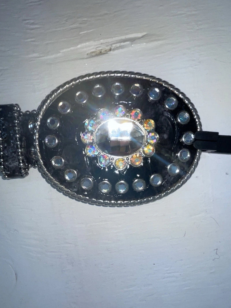 New Black Genuine Leather Nocona Bling XL Belt #N3424601 NN-122 