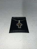 New Women’s Silver Strike Copper Cross Chain Necklace. N141 A-67