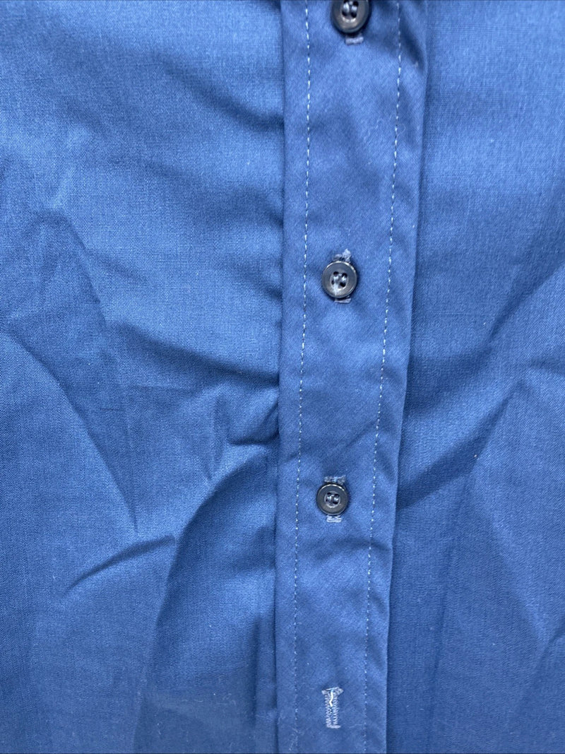 New Kids Fenton Navy Blue Long Sleeve Button Up Size 6 YY-68