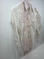 New Women’s Dickson Jenkins Floral Long Sleeve Pearl Snap 15 Large LL-88