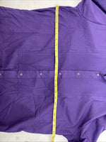 New Wayne Scott Purple Long Sleeve Button Up English Shirt XL MM-118