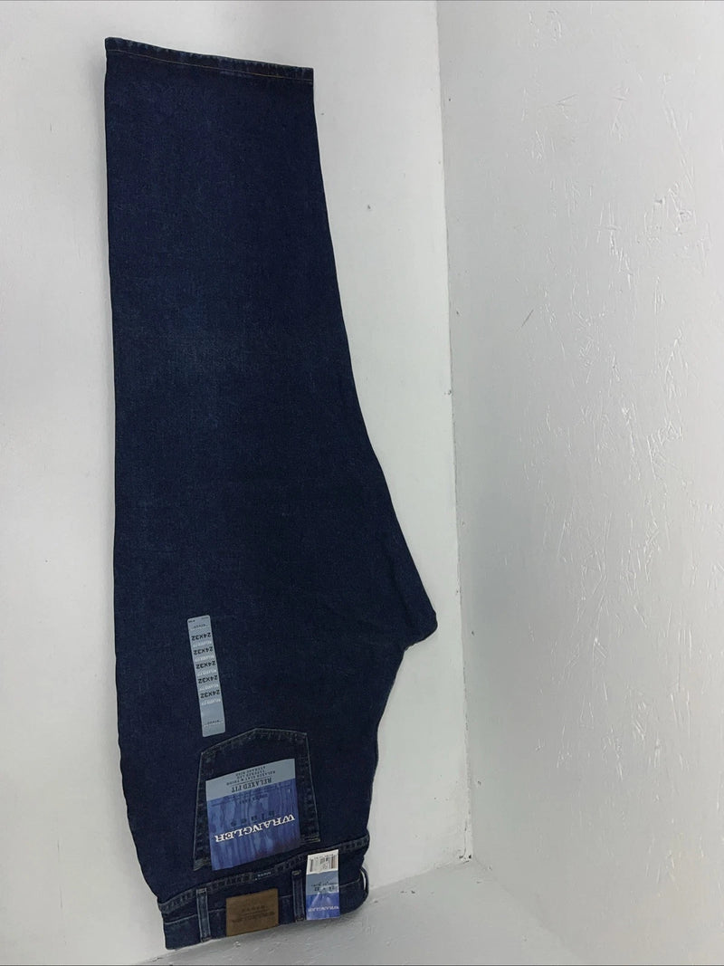 New Men’s Wrangler Blues Relaxed Fit Dress Easy Denim Jeans. 24x32 I-22