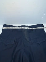 New Vintage Blue Circle S Polyester Pants OO-104