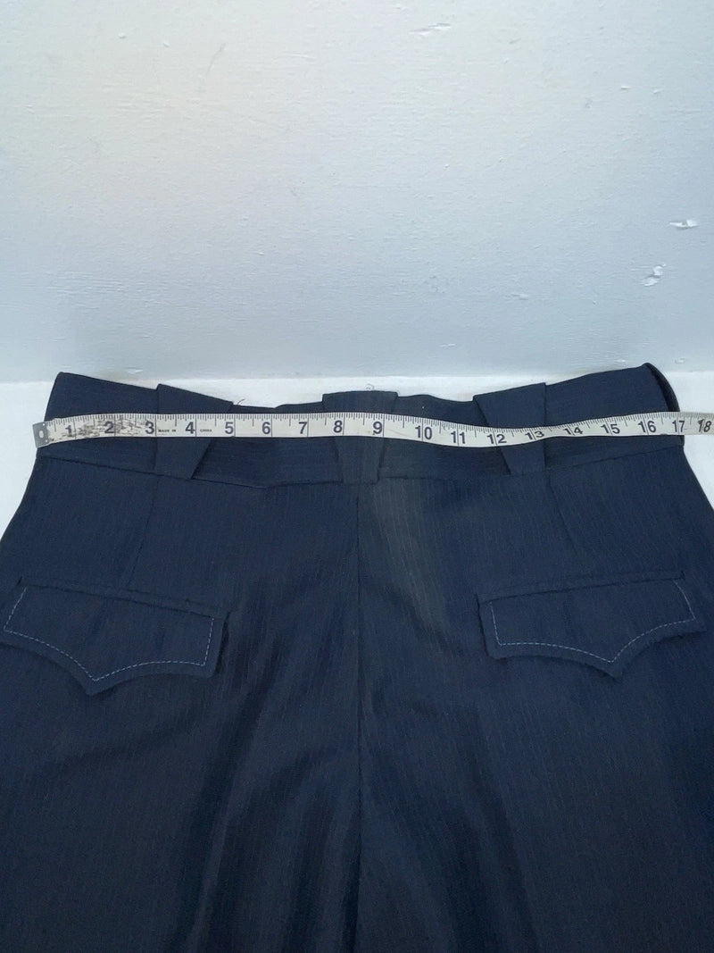 New Vintage Blue Circle S Polyester Pants OO-104