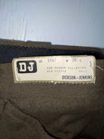 New Vintage Brown Dickson Jenkins Polyester Pants #2167 OO-79