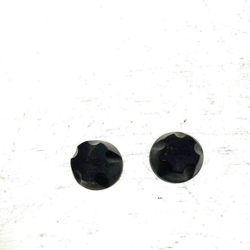 93-99 Yamaha Kodiak 400 4x4 OEM Wheel Hub Cap Pair 52H-2512A-00-00 AY71