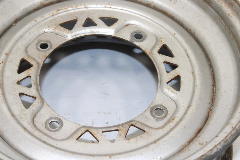 2002 Polaris Magnum 325 Oem 12x6 Front Wheel Rim Pair 1523448-067 AP185