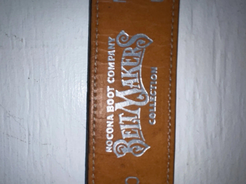 New Green Genuine Leather Nocona Stitched 40” Belt #1555/90/999 JJ-64