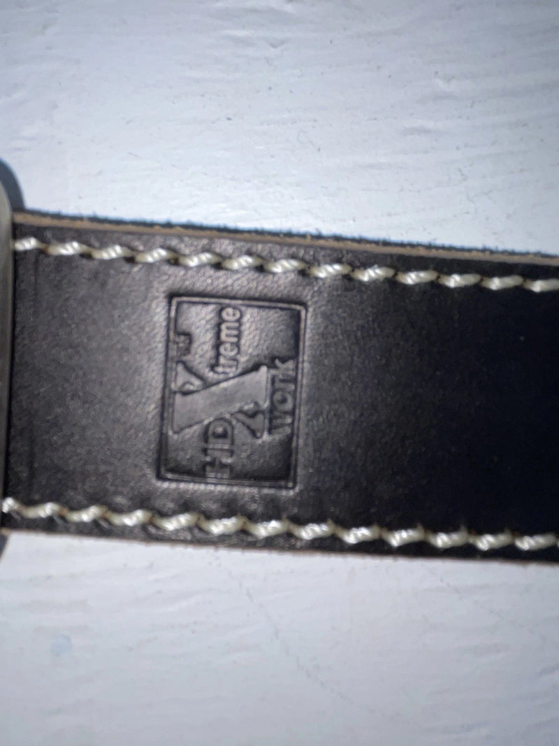 New Black Genuine Leather HD Xtreme 32” Belt #N2711801 JJ-36