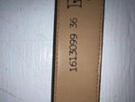 New Brown Genuine Leather Nocona Stitched And Textured 36” Belt #1613099 JJ-74