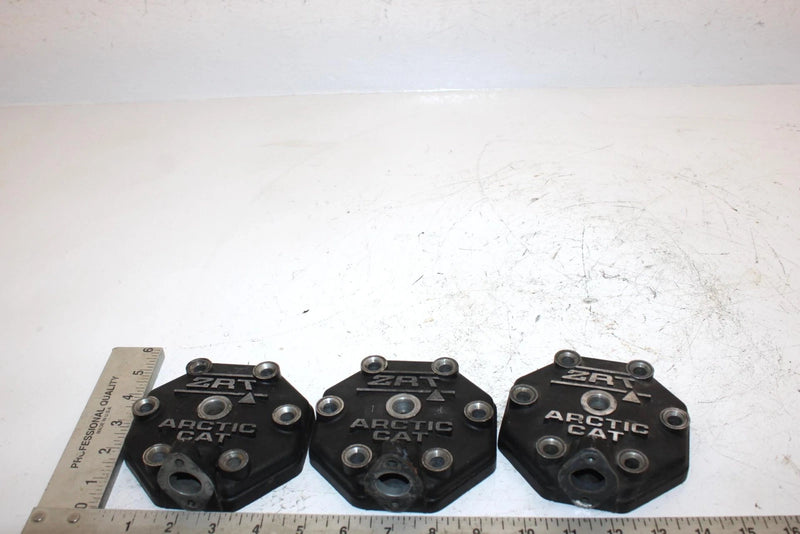 97 Arctic Cat Zrt 600 Oem Cylinder Head Set Of 3 3004-771 SA15