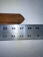 New Brown Genuine Leather Longhorn Weaved 30” Belt #82807 JJ-128