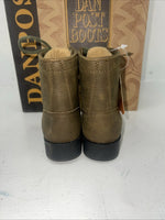 New Children’s Brown Distress Dan Post Lace Up Cowboy Boots. 9 D. 24-9