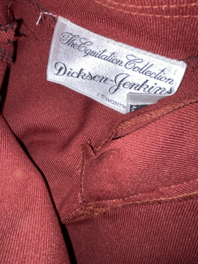 New Vintage Red Dickson Jenkins Polyester Pants #9928 ZZ-72