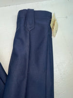 New Vintage Blue Western Heritage Polyester Pants #G31 3A-18
